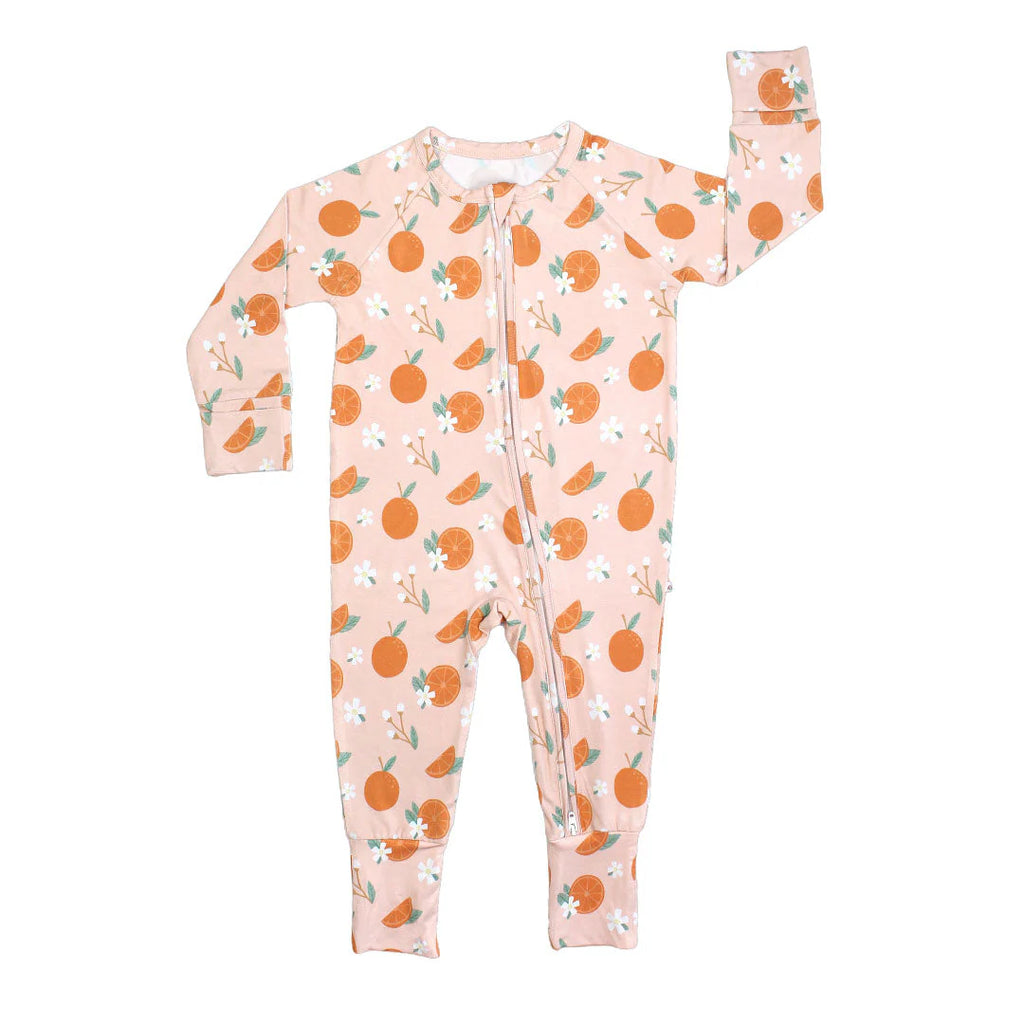 Freshly Squeezed Bamboo Convertible Baby Pajamas