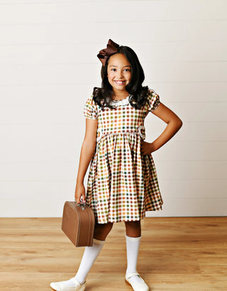 Autumn Tab Dress