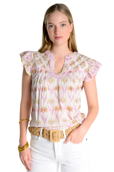 Three Pattern Top