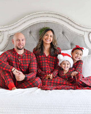 December Ruffled Zippered Footie Sleeper