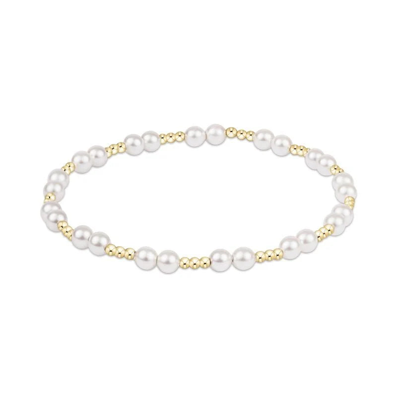 Extends Together Pearl 4mm Bracelet