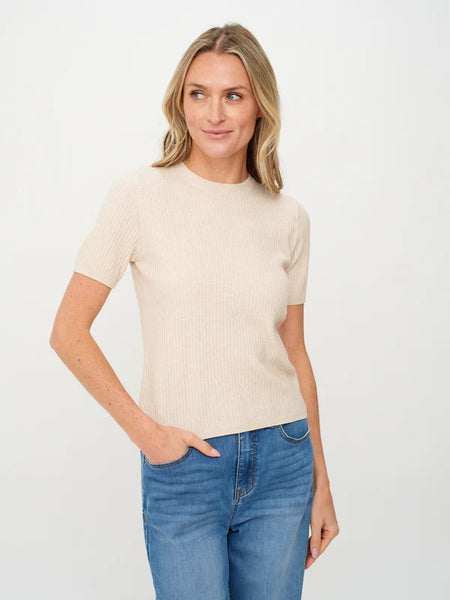 Cara Ribbed Sweater Top