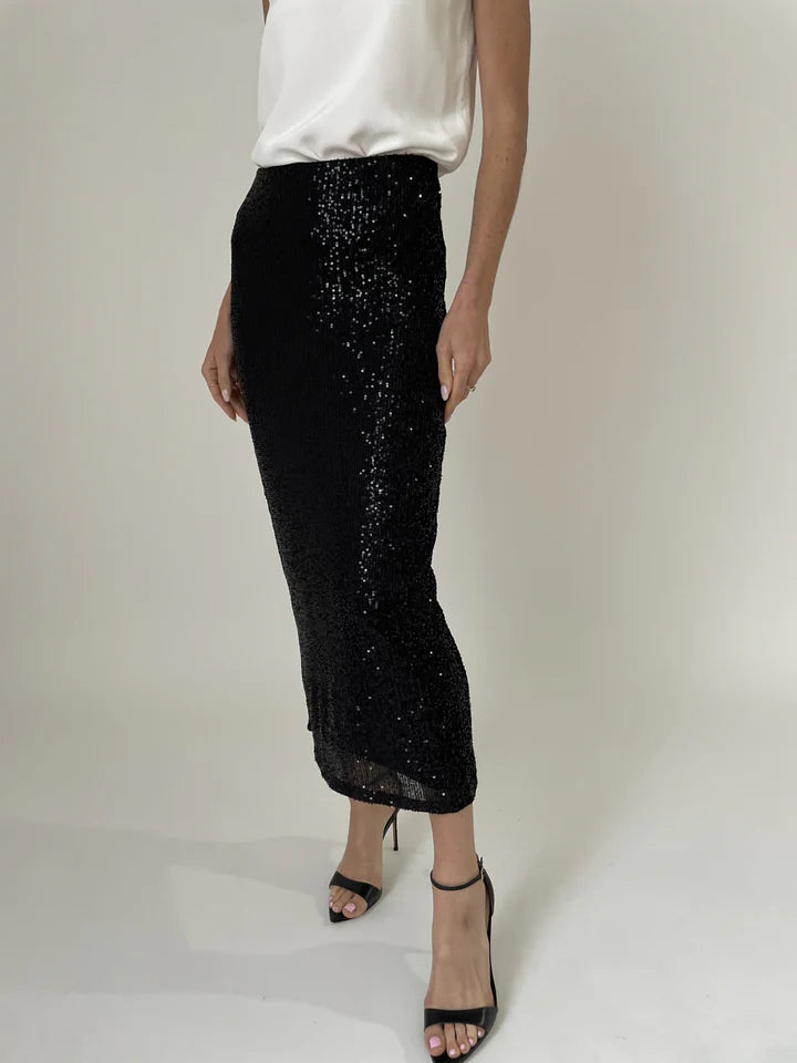 Joy Pencil Sequin Skirt