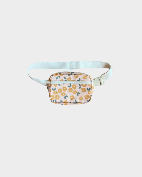 Mini Belt Bag- Gold Floral