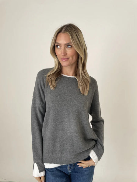 Ashlin Sweater in Charcoal