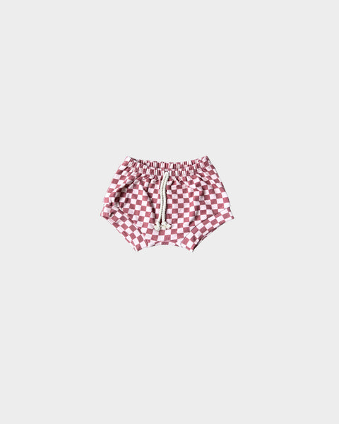 Shorties- Strawberry Checkered