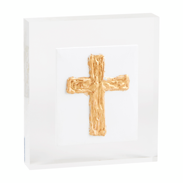 Small Cross Acrylic Cross Plaque