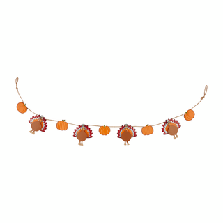 Turkey & Pumpkin Garland
