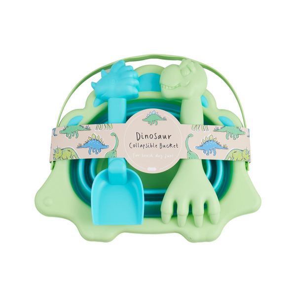 Dinosaur Collapsible Beach Bucket Set