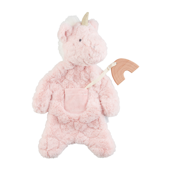 Unicorn Teether Cuddler Plush