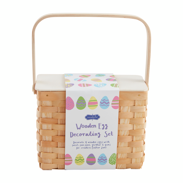 Egg Decorating Kit in Basket