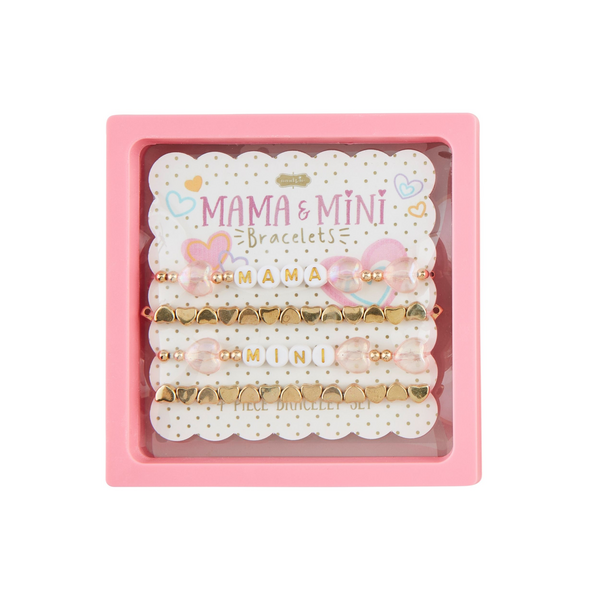 Mama And Mini Bracelets (Pink or Pearl)