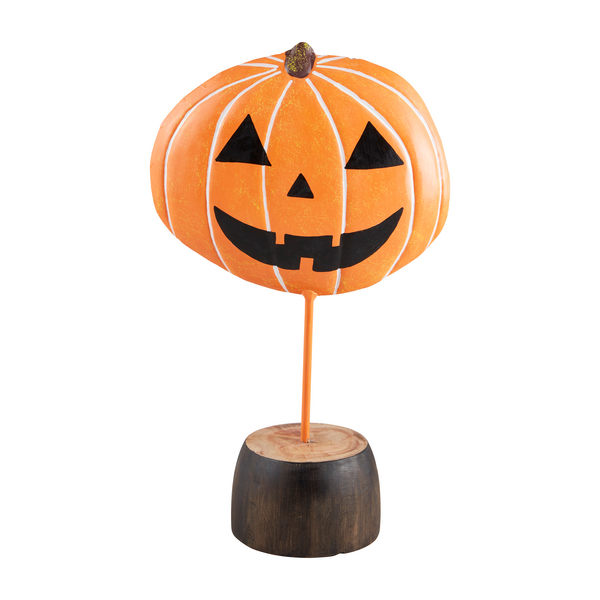 Pumpkin Halloween Tin Sitter