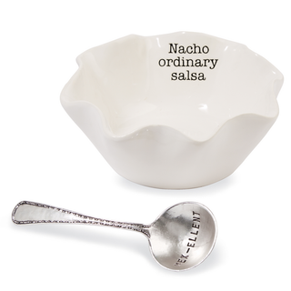 Salsa Dip Cup & Ladle Set