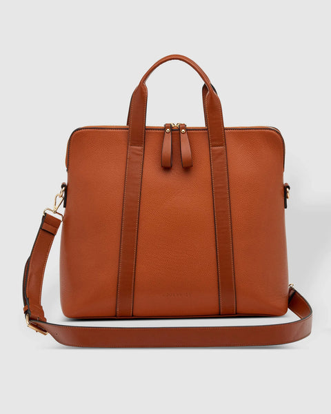 Rhodes Laptop Bag - Tan