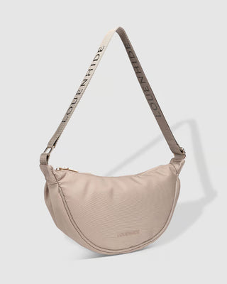 Sylvia Nylon Sling Bag - Beige