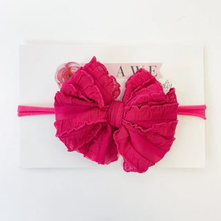 Wild Pink Mini Headband
