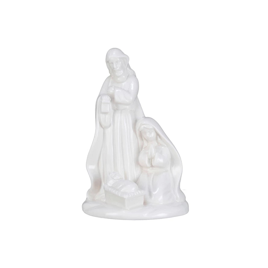 Stoneware Holy Family