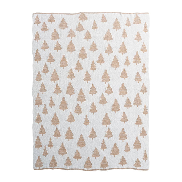 Rose gold Tree Throw