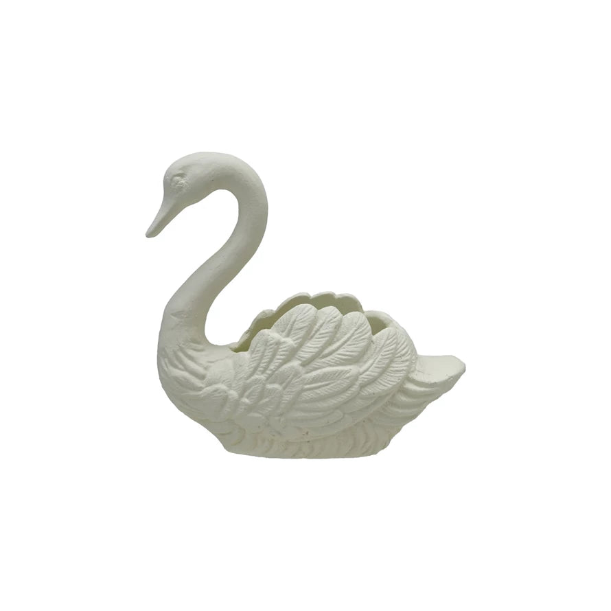 Cast Iron Swan
