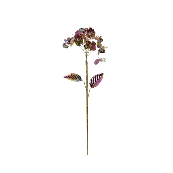 Faux Flower Stem with Pearls