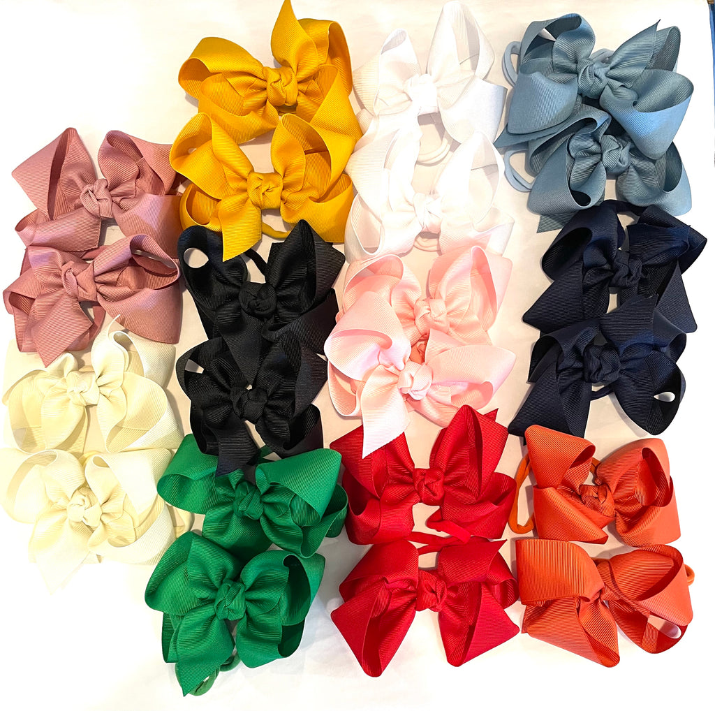 4.5” Bow Nylon Headband