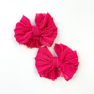 Ruffled Clip Set