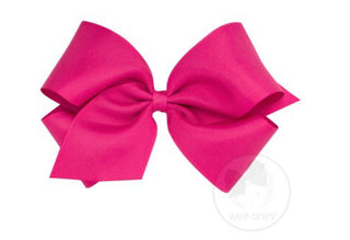 King Classic Grosgrain Hair Bow (Plain Wrap)