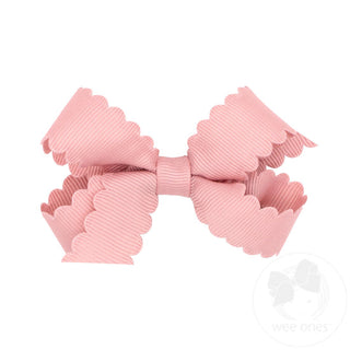 Mini Scalloped Edge Bows