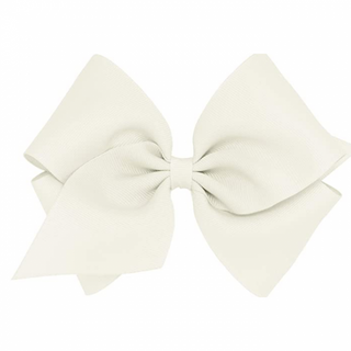 Mini King Classic Grosgrain Hair Bow (Plain Wrap)