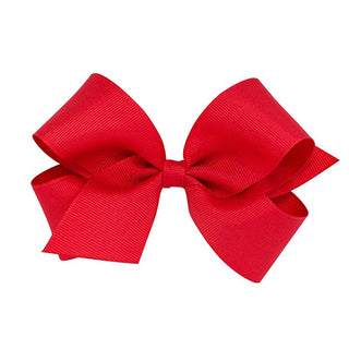 Mini Classic Grosgrain Hair Bow (Plain Wrap)