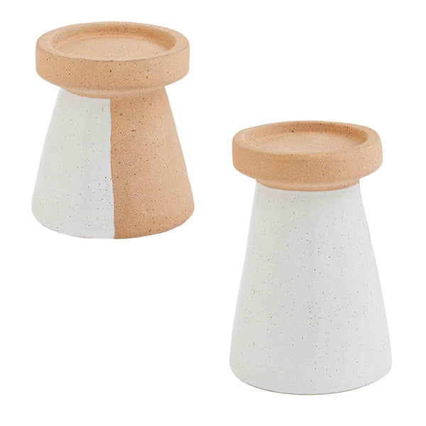 TERRACOTTA CANDLESTICK