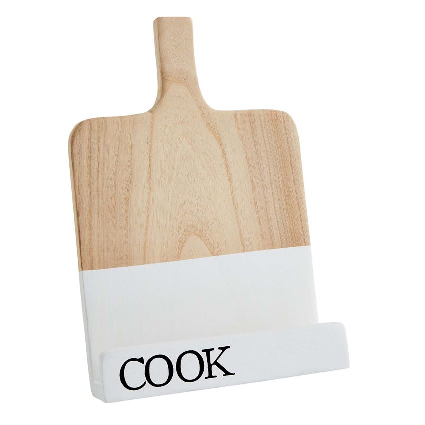 Paulownia Cookbook Holder