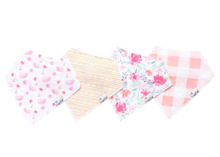 Bandana Bib Set 4-Pack (Assorted Styles)