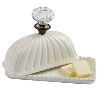 Vintage Style Door Knob Butter Dish