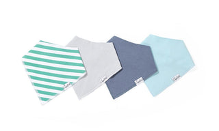 Bandana Bib Set 4-Pack (Assorted Styles)