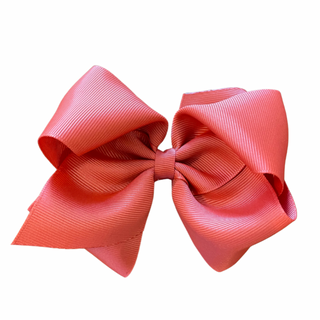 Mini King Classic Grosgrain Hair Bow (Plain Wrap)