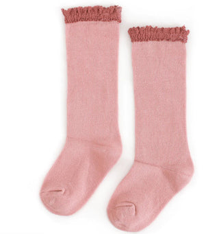 Knee High Socks w/Ruffle