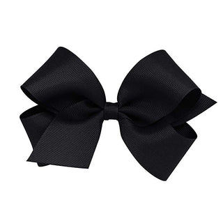 Mini Classic Grosgrain Hair Bow (Plain Wrap)