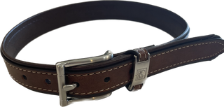 Double Leather Boys Belt
