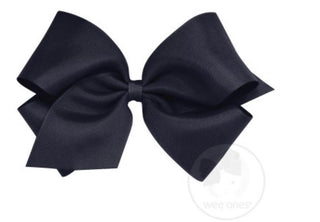 King Classic Grosgrain Hair Bow (Plain Wrap)