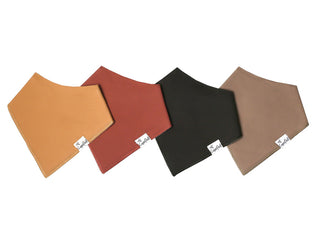 Bandana Bib Set 4-Pack (Assorted Styles)