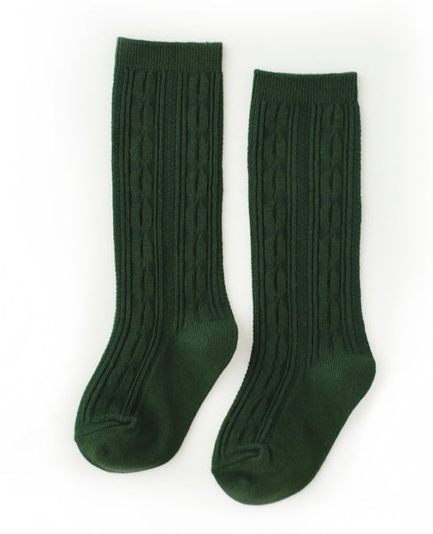Cable Knit Knee Sock