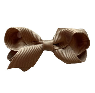 Mini Classic Grosgrain Hair Bow (Plain Wrap)