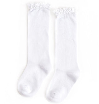 Knee High Socks w/Ruffle
