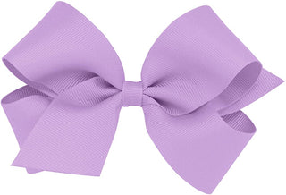 Mini King Classic Grosgrain Hair Bow (Plain Wrap)
