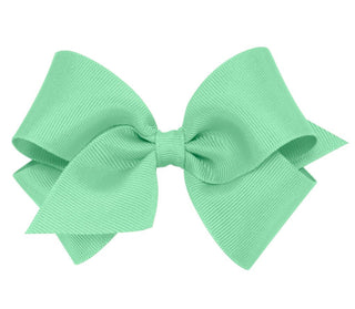 Mini King Classic Grosgrain Hair Bow (Plain Wrap)