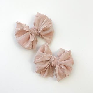 Ruffled Clip Set