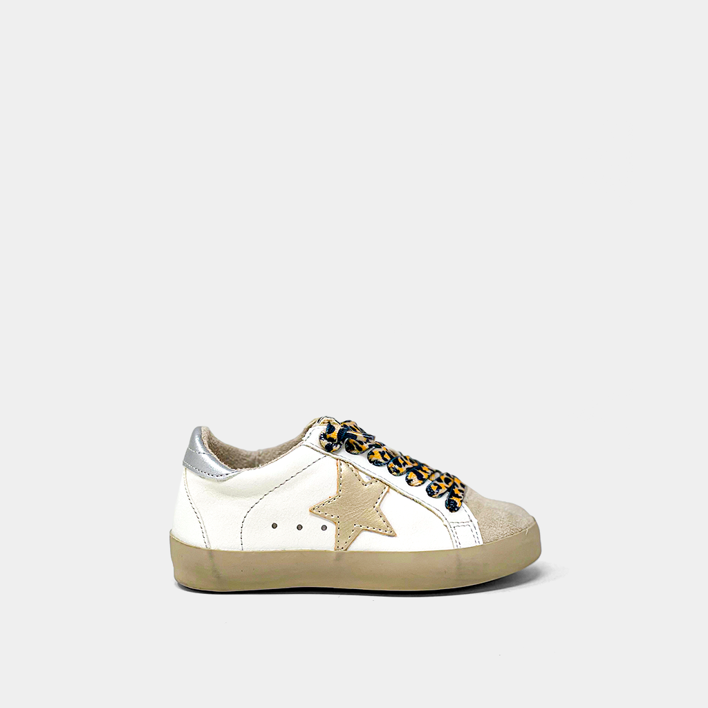 Paris Toddler Sneaker Gold Star