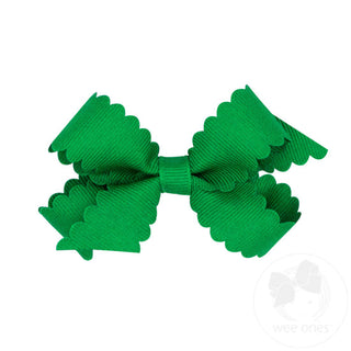 Mini Scalloped Edge Bows
